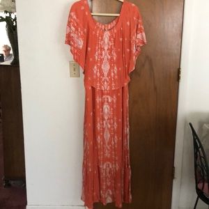 Off the shoulder dress